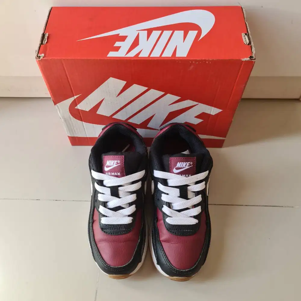Sepatu Sneakers Anak Nike Airmax 90 LTR Original