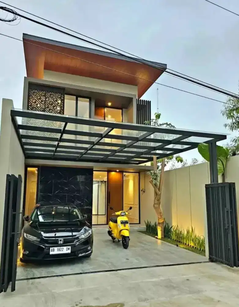 Canopy atap kaca