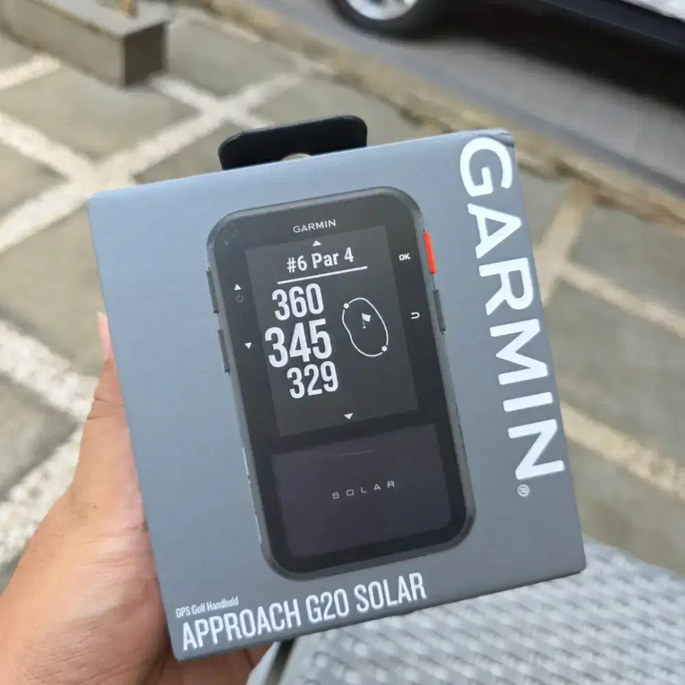 Golf Handheld GPS Computer Garmin Approach G20 Solar