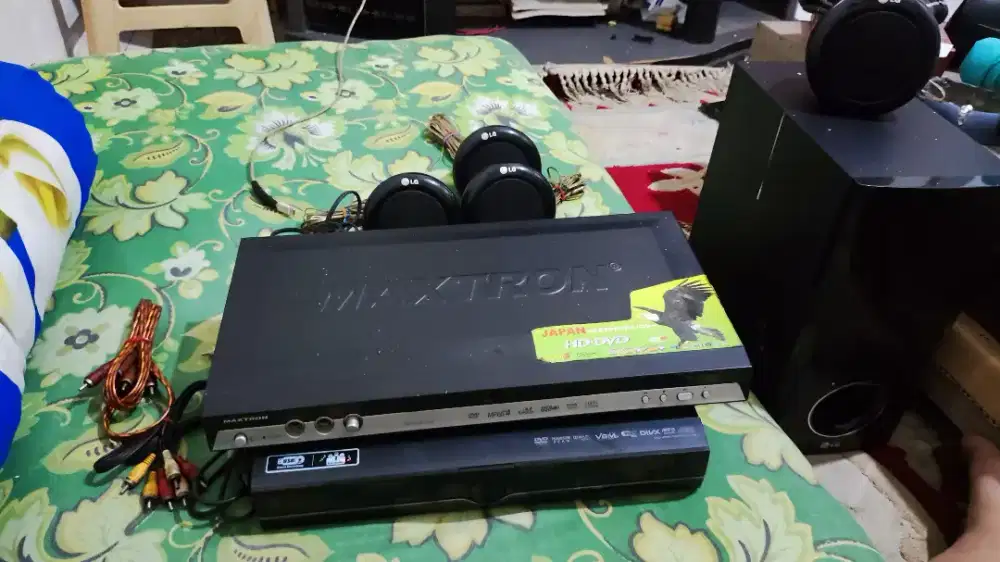 Dvd home teather LG & dvd maxtron