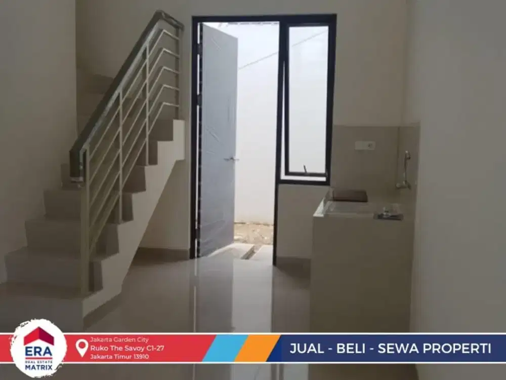 Jual Rumah 2 Lantai di Cluster Shinano JGC LT 90m² dengan 3+1 Kamar Tidur