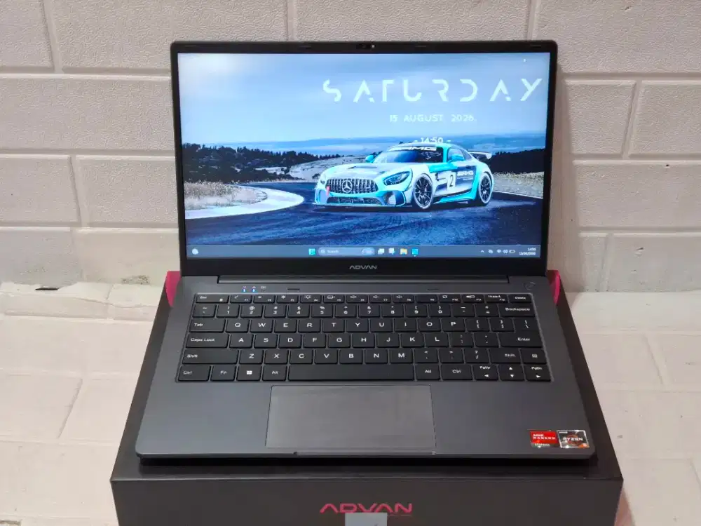 laptop ADVAN Soulmate Plus prosesor AMD Ryzen 5 3500U RAM 8GBSSD 256GB