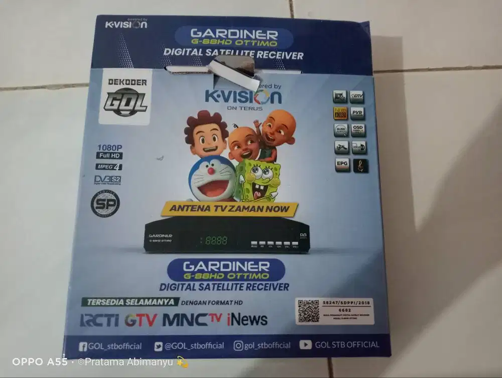Receiver Parabola Purworejo