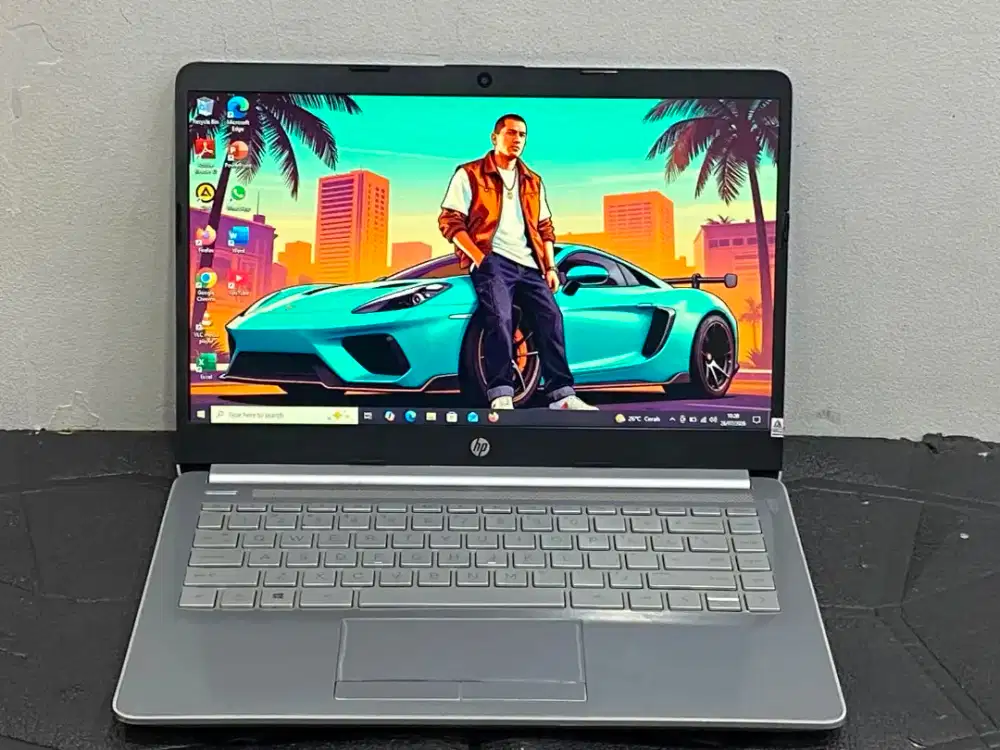Laptop HP 14s-dk0xxx Prosesor AMD A9 9425 RAM 4GB SSD 240GB