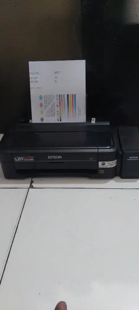 Printer epson L310 normal siap pakai