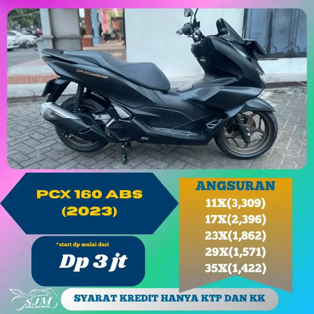 HONDA PCX 160 ABS 2023 MESIN HALUS