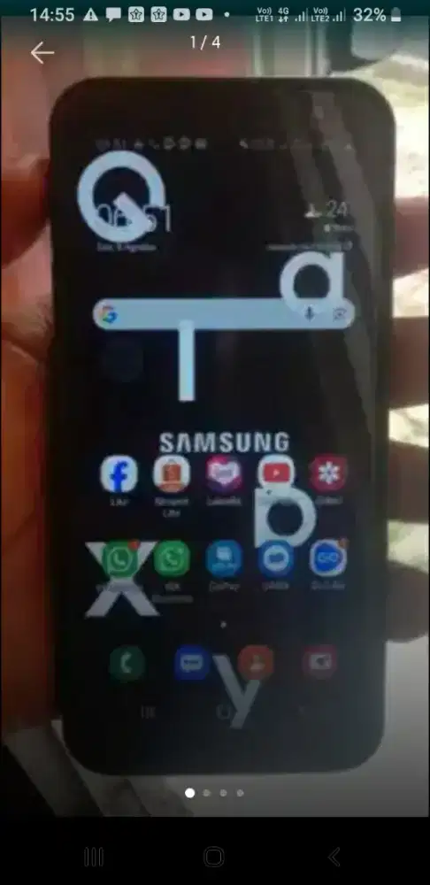 Samsung j6 ram 3/32 4g