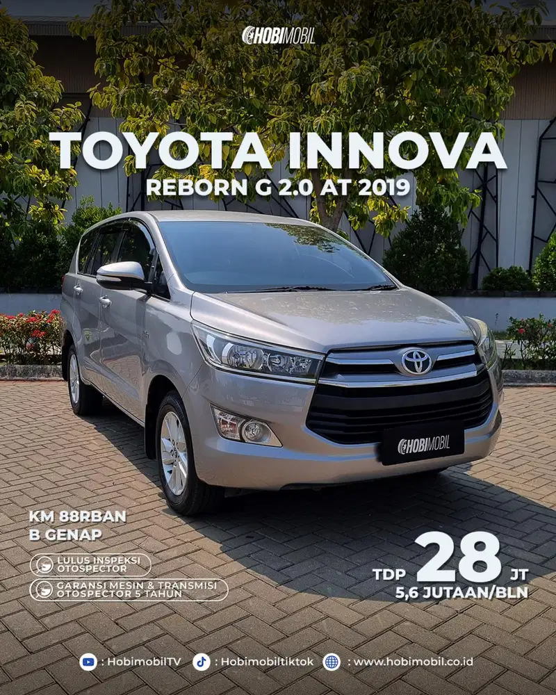 Innova Reborn G 2.0 AT Thn 2019