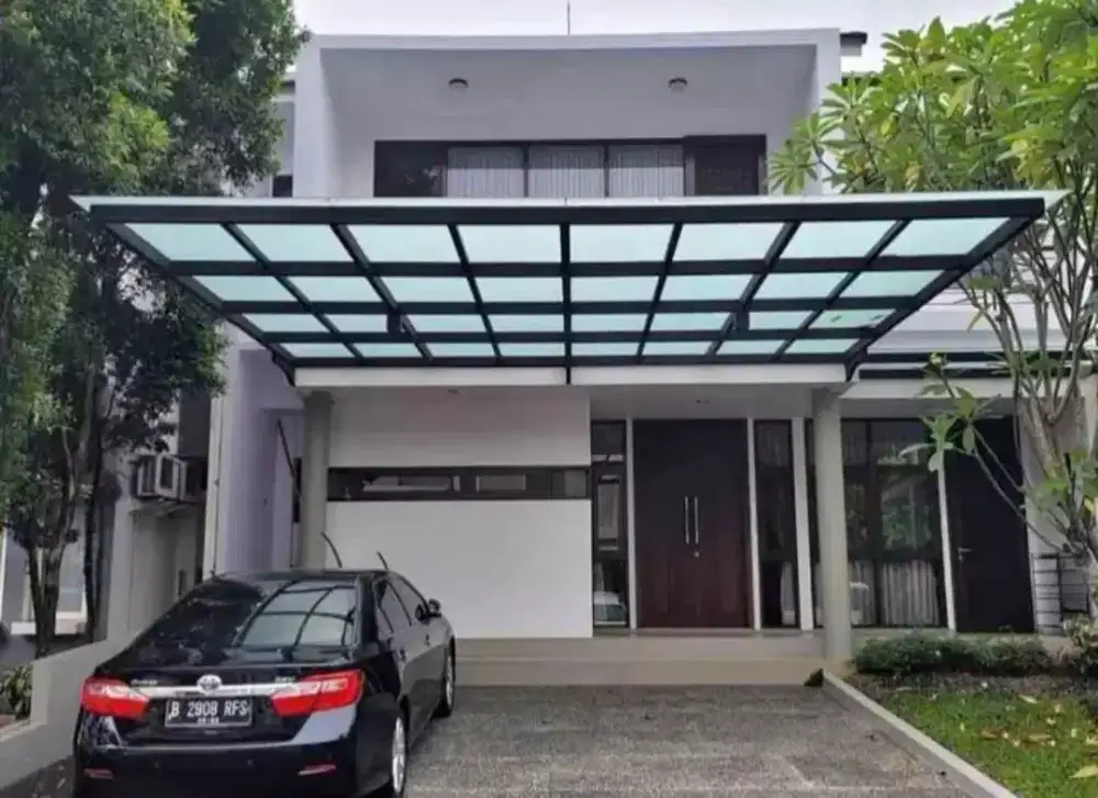 Canopy atap kaca