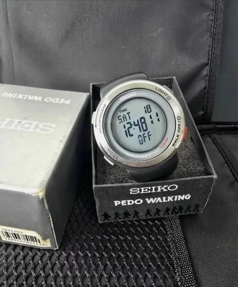 Jam tangan Seiko Original Pedo Walking SBDE 003