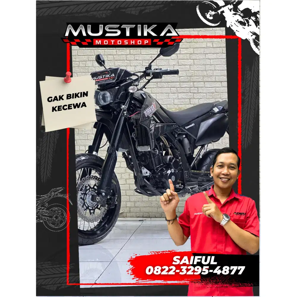 Perfect Condition!!Kawasaki D Tracker 250cc 2021 Odo12rb Mulus-Mustika