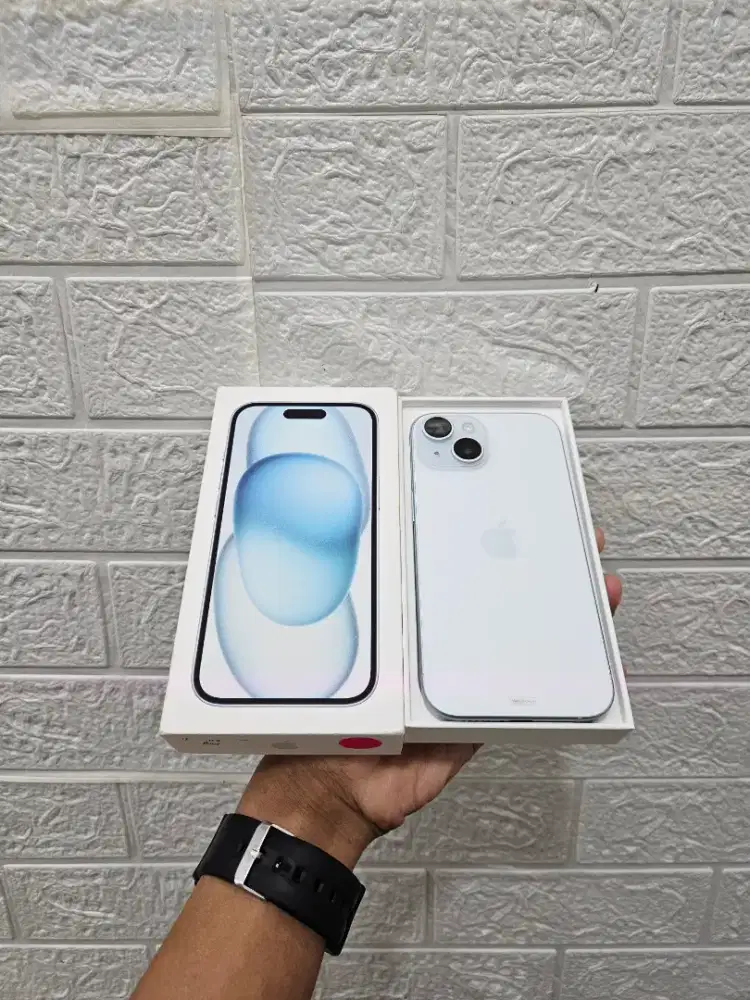 iPhone 15 128 BH 89% (Blue) ex iBox 03-10-26 fullset