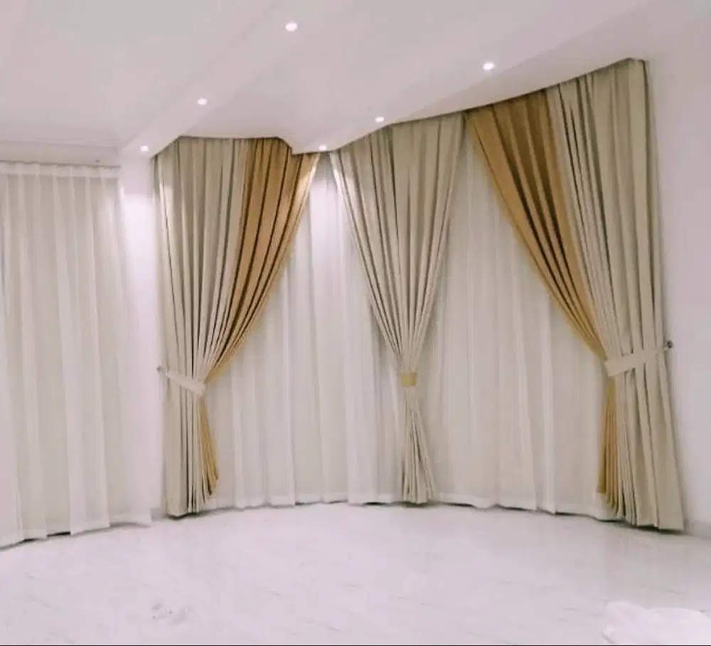Jual Gorden Jendela & Pintu Gordyn Model Terbaru Wallpaper Dinding 3D