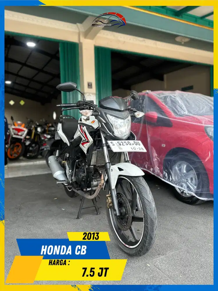 HONDA CB 2013 TERMURAH SE MALANG BOSS HIKMAH MOTOR KEPUH