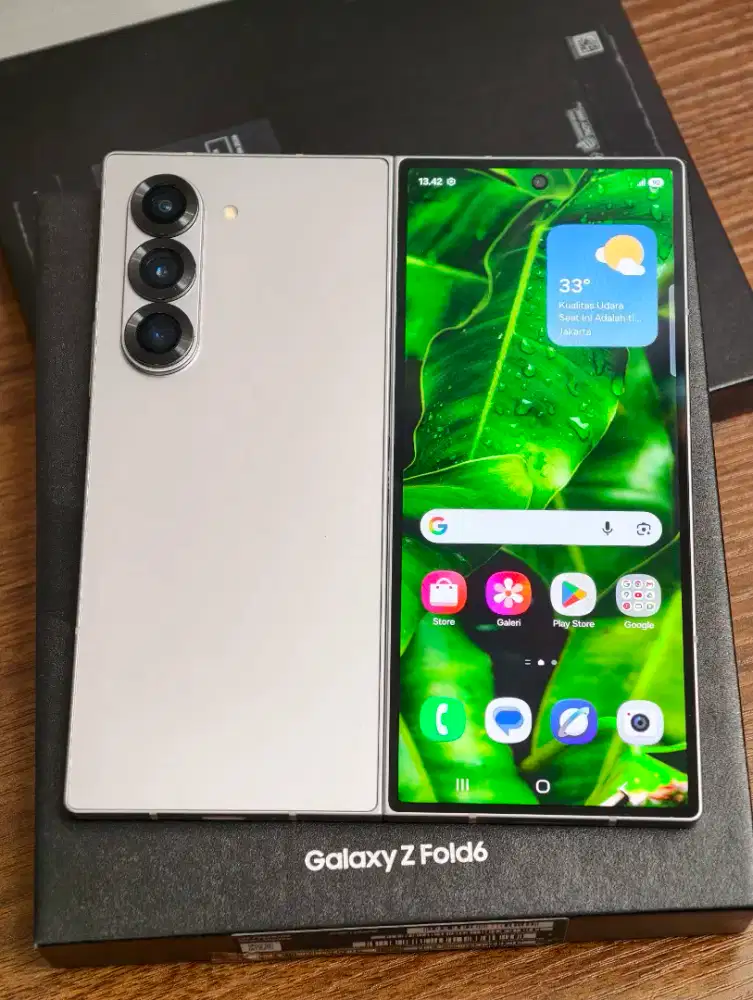 Samsung Z Fold 6 12/256 Bekas sein resmi