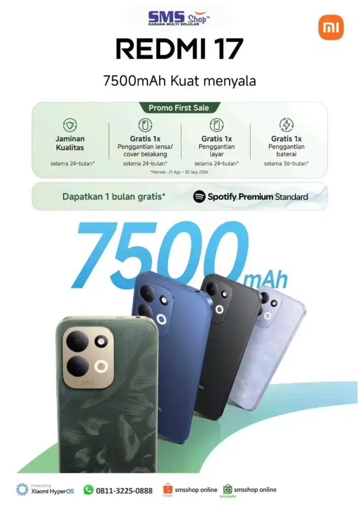 Hanphone Redmi 17 4/128