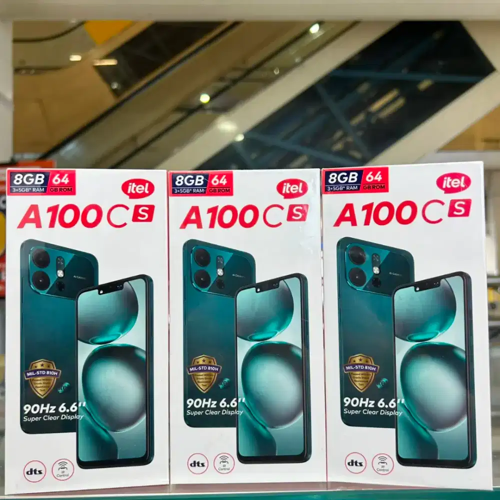 ITEL A100CS 3/64GB GARANSI RESMI NEW (SEGEL ORI)