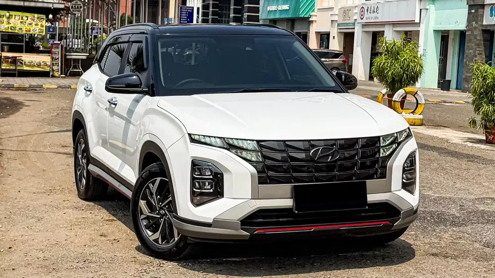 {Km low 33rb}Hyundai Creta Prime 1.5 AT nik 2023 putih