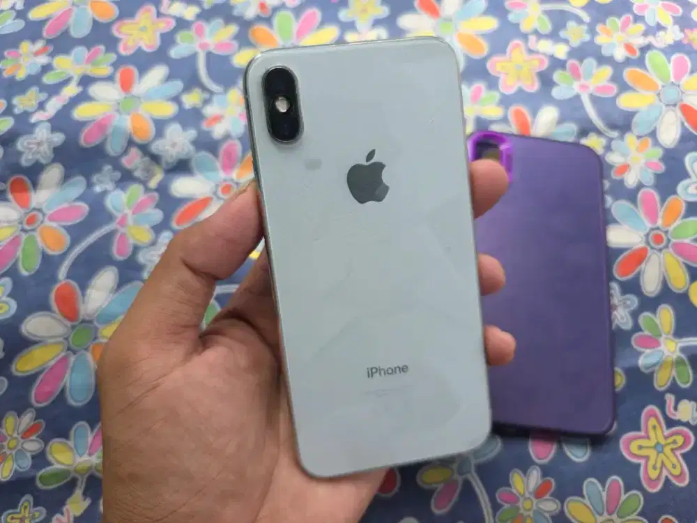 Iphone X 64GB BH91% Zp/A Alloperator adaMinus BisaTT