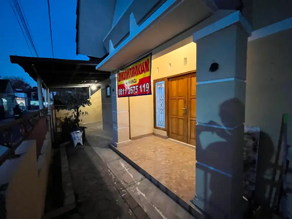 Rumah dikontrakan dekat Budimulia