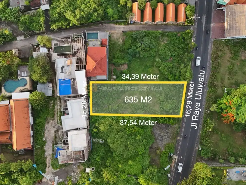 Tanah Komersial Main Road Uluwatu – Depan Four Points by Sheraton | Zona Pariwisata | SHM