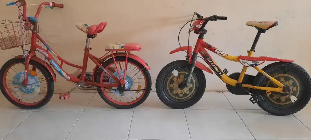 Sepeda Anak 16 Inci Genio & Element Murah Siap Pakai