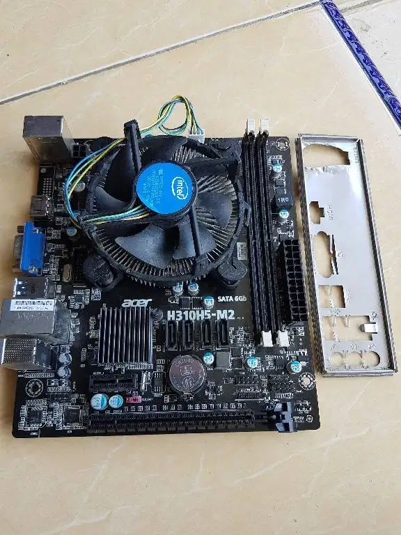 Sepaket Intel G5400 | Motherboard ACER H310H5-M2 lga 1151 gen 8