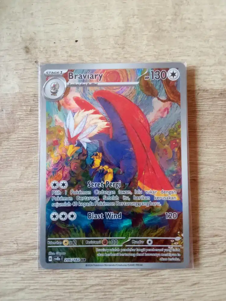 Pokemon TCG Braviary AR (IDN)