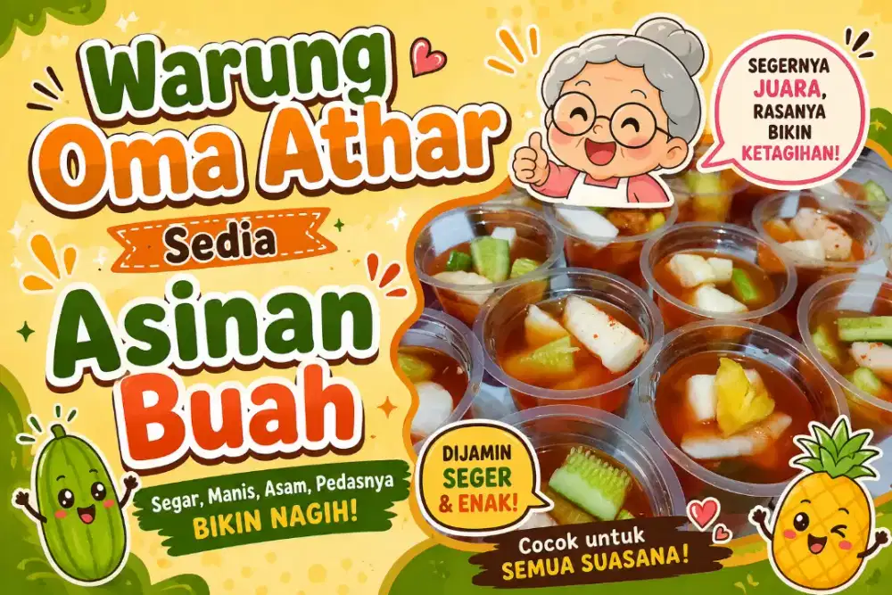 ASINAN BUAH DAN ASINAN SAYUR