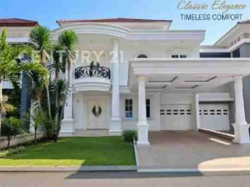 Luxury House Alam Sutera! Rumah 2 Lantai 5+2 KT, 5+2 KM – Rp8 M Nego
