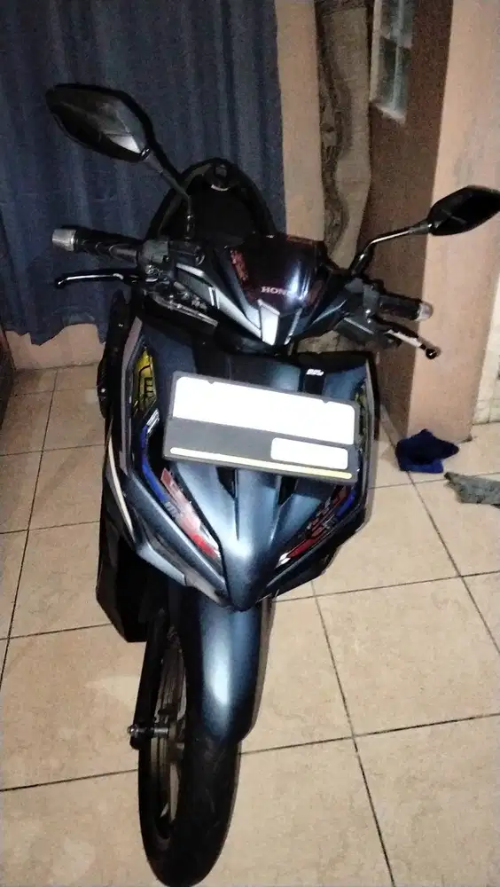 BU..Jual NEW VARIO 125 ISS SP warna MATTE BLUE KEYLESS 2023