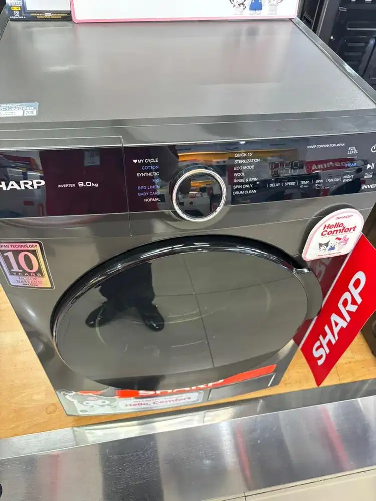 Sharp Front Loading Washer