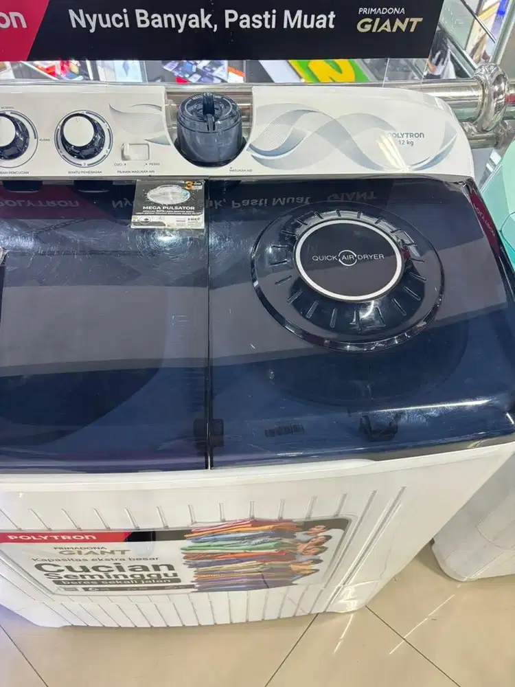 Polytron Semi Auto Washer (PWM1203B)
