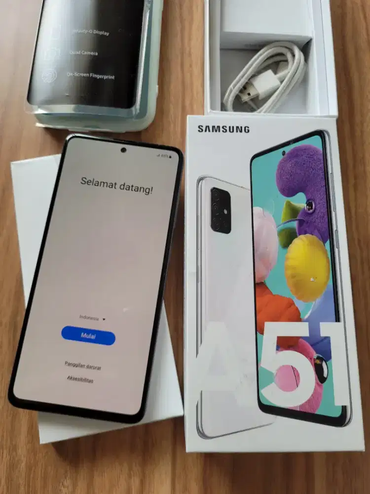 Samsung Galaxy A51 Fullset ex Garansi Resmi SEIN
