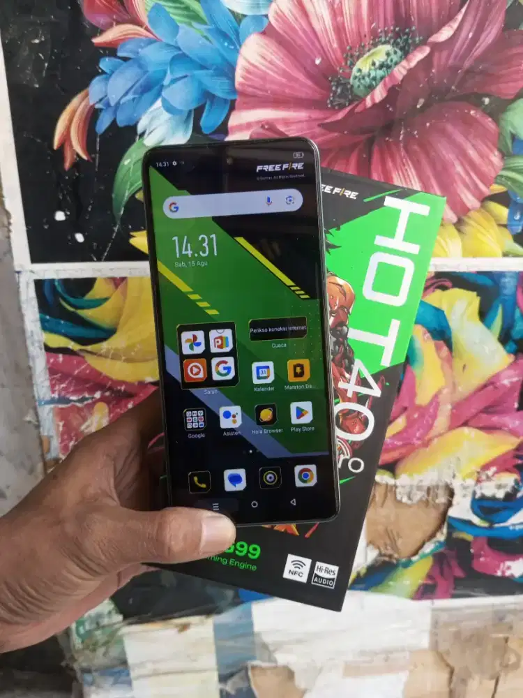 Infinix hote 40 pro ram 8/256 fullest