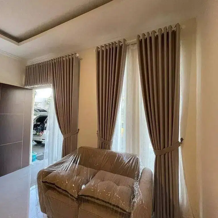 Jual Gorden Jendela & Pintu Gordyn Model Terbaru Wallpaper Dinding 3D