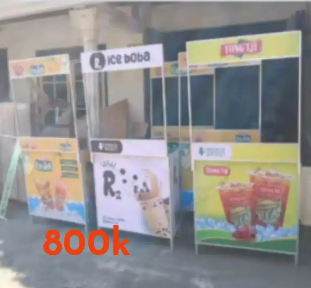 Meja lipat jualan atau bazar