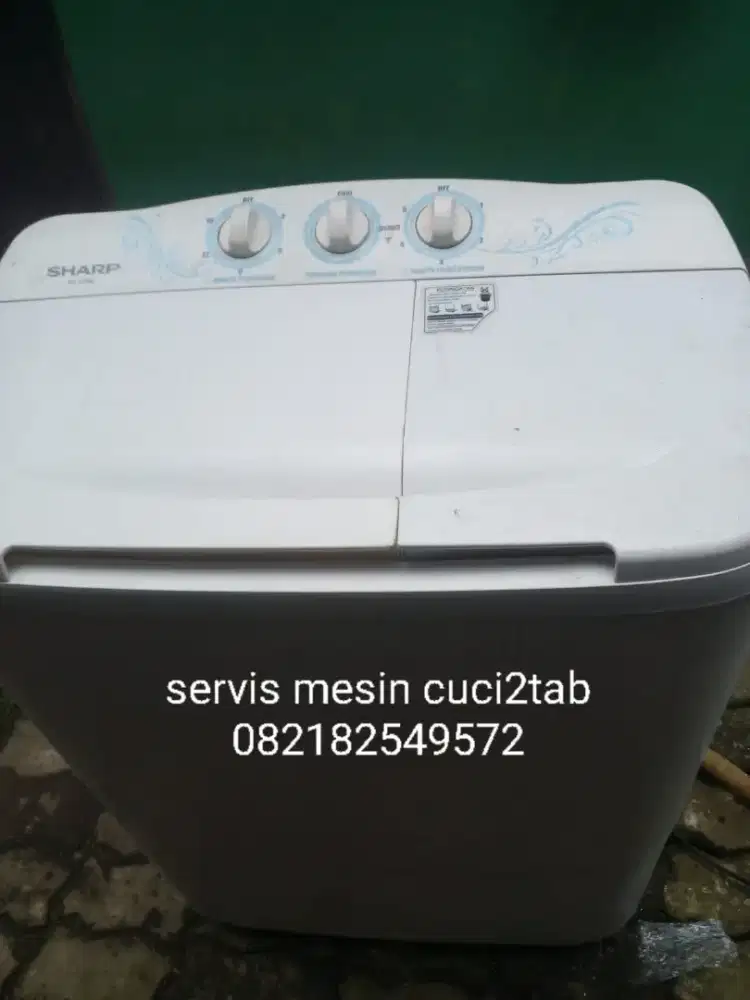 Jasa servis mesin cuci 2tabung siap cek kerumah