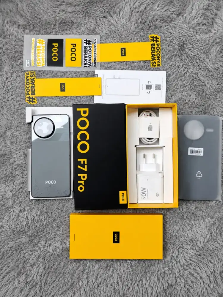 Poco F7 PRO ram 12/512 lengkap