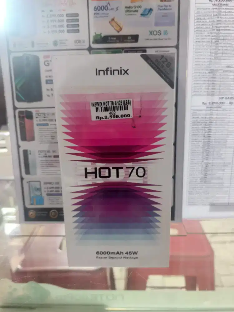 INFINIX HOT 70 4/128 | ATLANTIS DAHSYAT