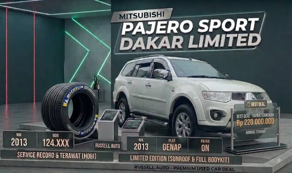 Special Price Mitsubishi Pajero Dakar Sport Limited Turbo