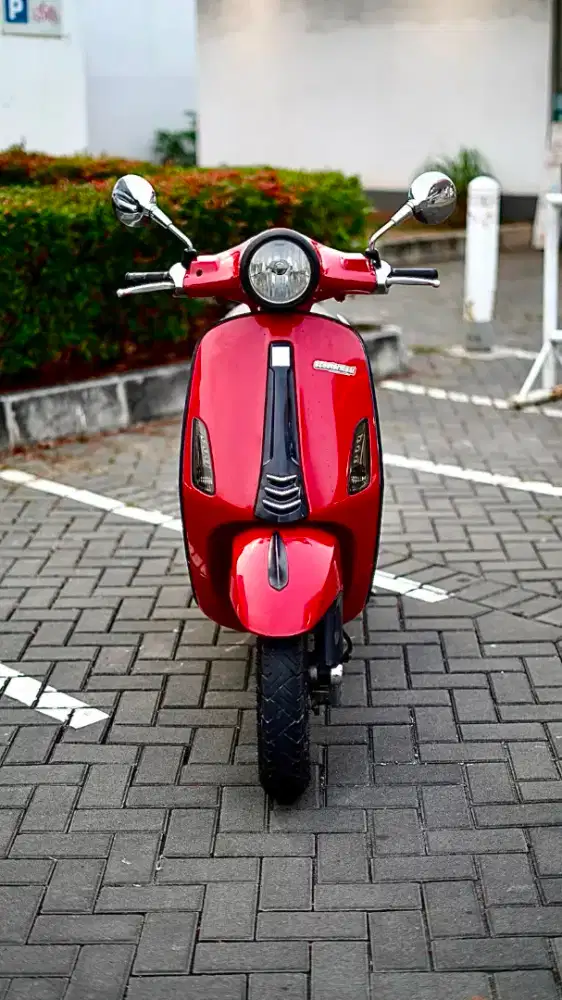 VESPA PRIMAVERA 150 3V 2015 MERAH - TERMURAH SEINDONESIA