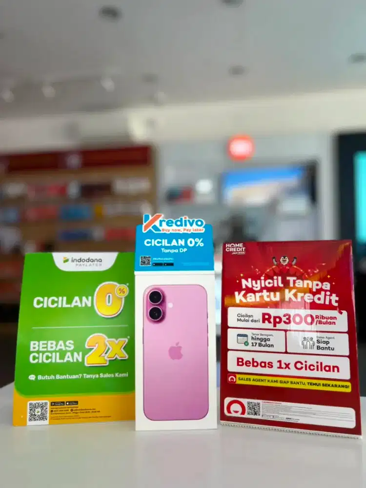 IPHONE 16 BASIC|| FREE TEMPERGLASS|| CICILAN CUKUP KTP