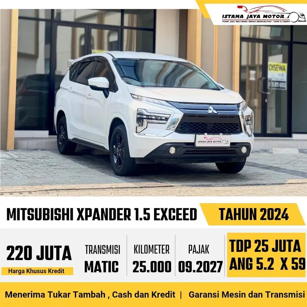 LIKE NEW !! Mitsubishi Xpander Exceed 1.5 Automatic 2024