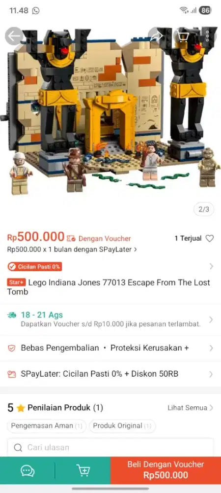 Lego indiana jones
