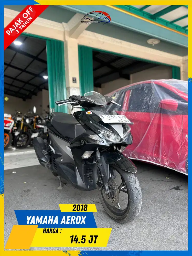 YAMAHA AEROX 2018 MURAH MERIAH MASZEHH HIKMAH MOTOR KEPUH