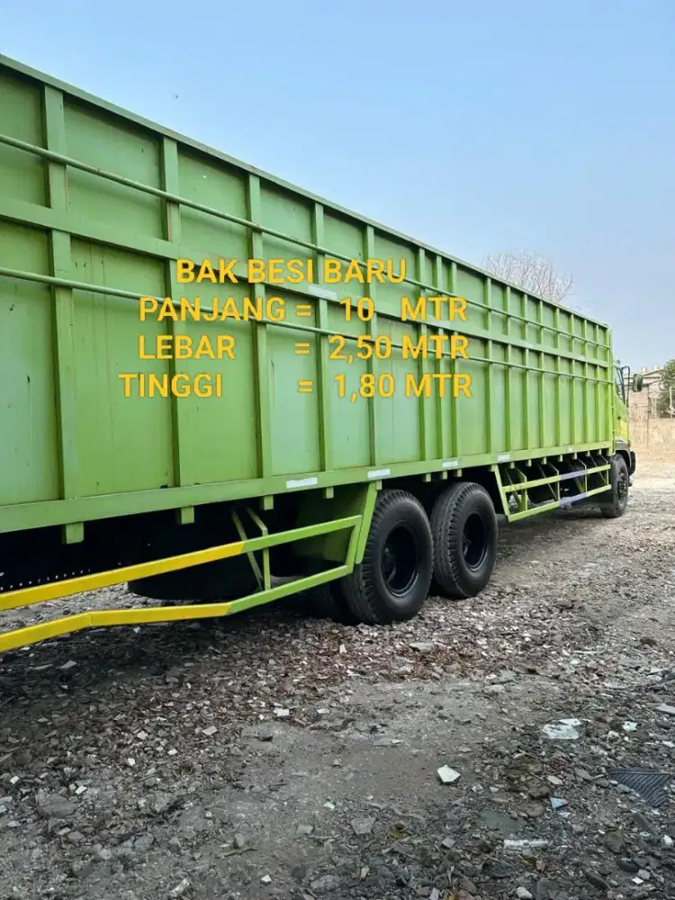 HINO LOHAN FM260JW ASLI LONG 6X4 BAK BESI BARU TRONTON ISTIMEWA SEKALI