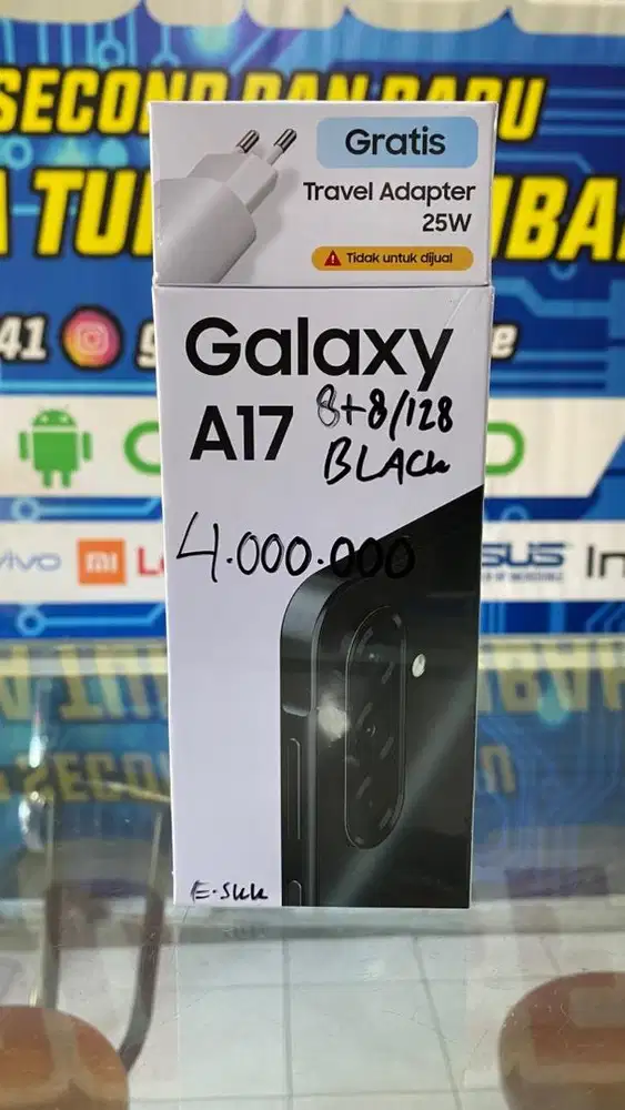 Samsung A17 8+8/128 Baru