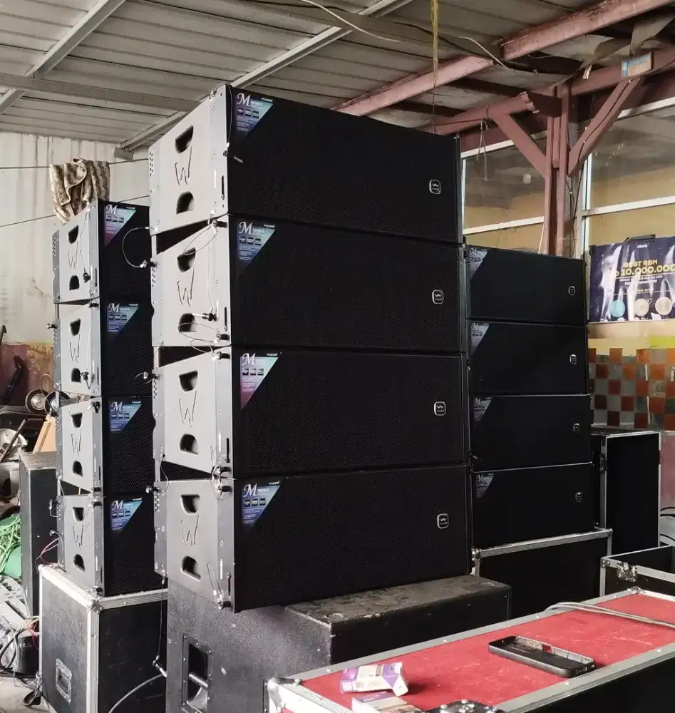 Speaker line array wisdom M10 pasive.