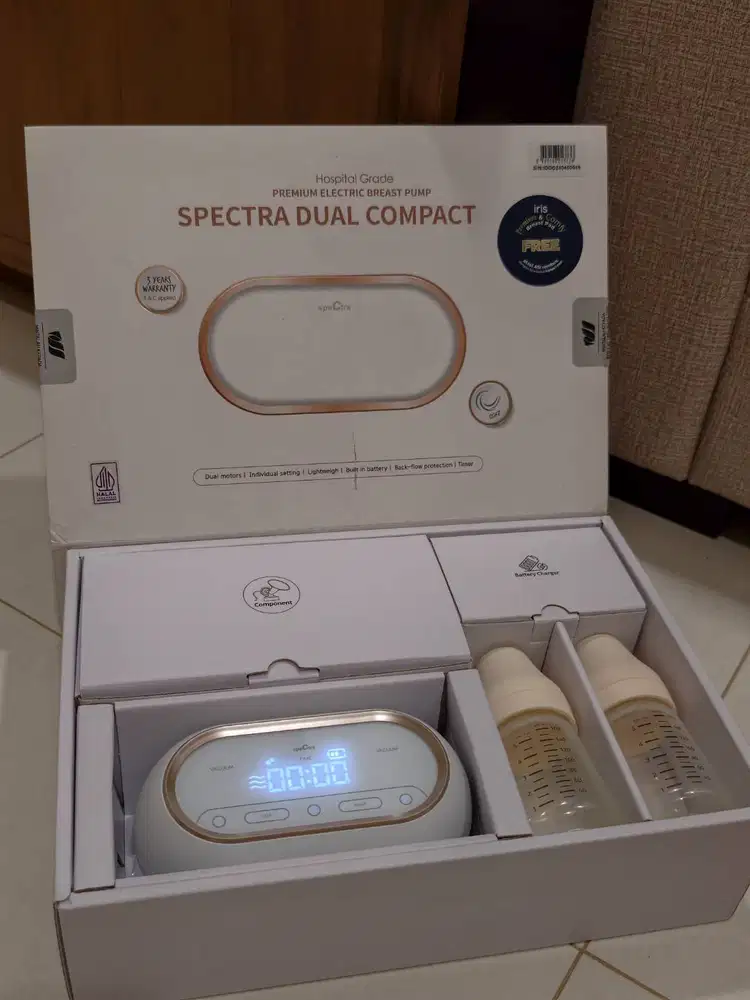 Breast Pump Pompa Asi Spectra Dual Compact